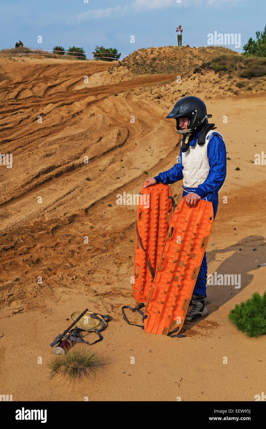 Baha Races Races on a rally-raid on sandy dunes. Rally-raid Baha