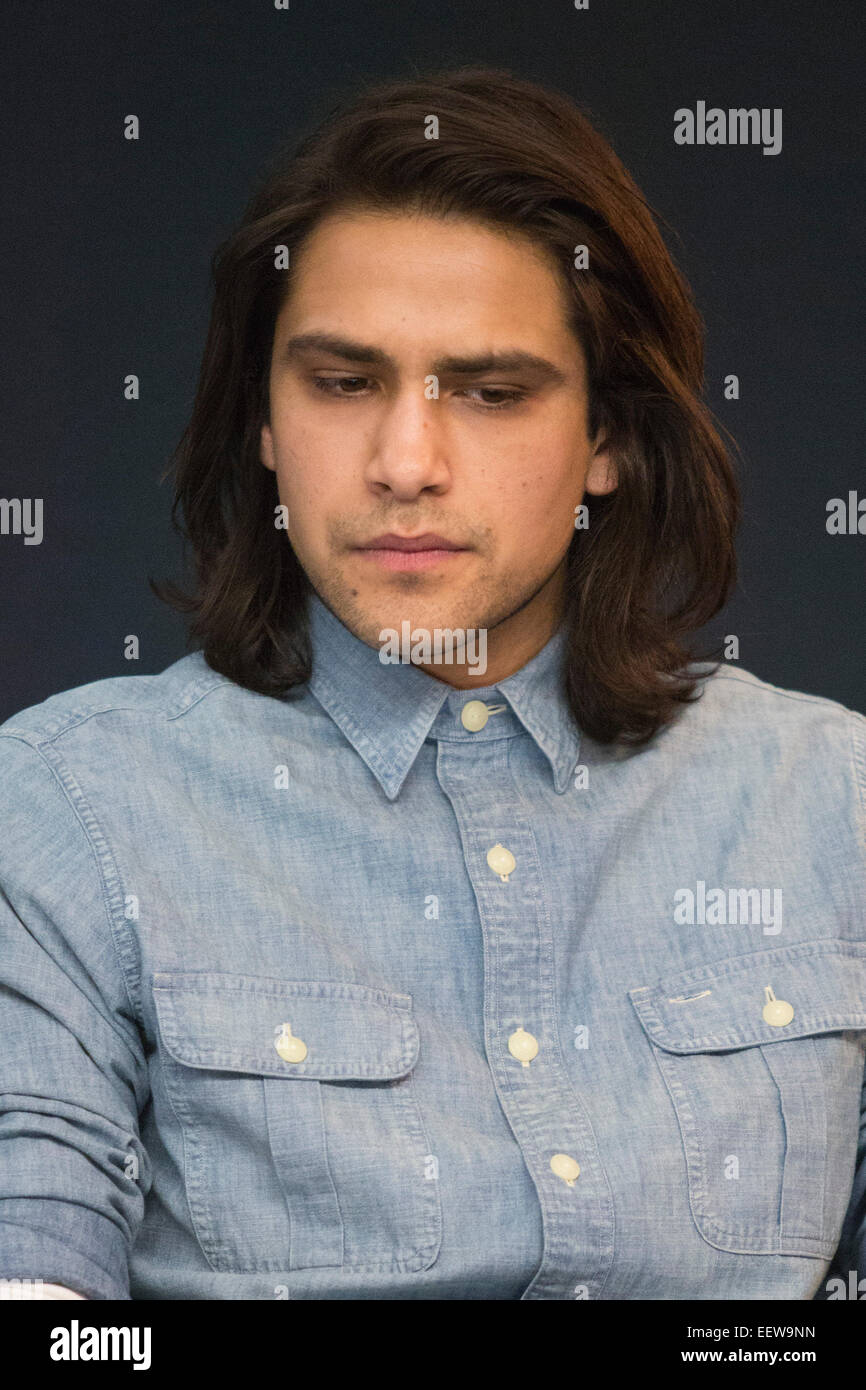London Uk 21 January 2015 Pictured Actor Luke Pasqualino Who