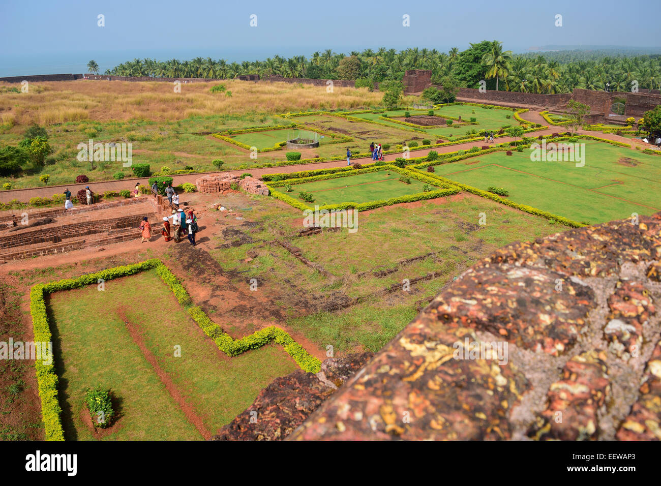 Bekal Fort in Kasaragod Kerala Tourist attraction India Stock Photo