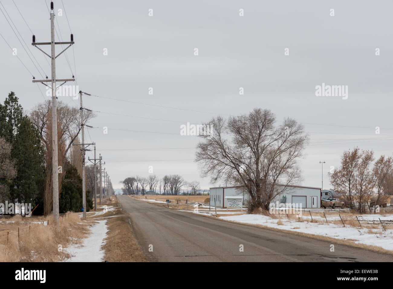 Keystone xl oil pipeline montana hires stock photography and images