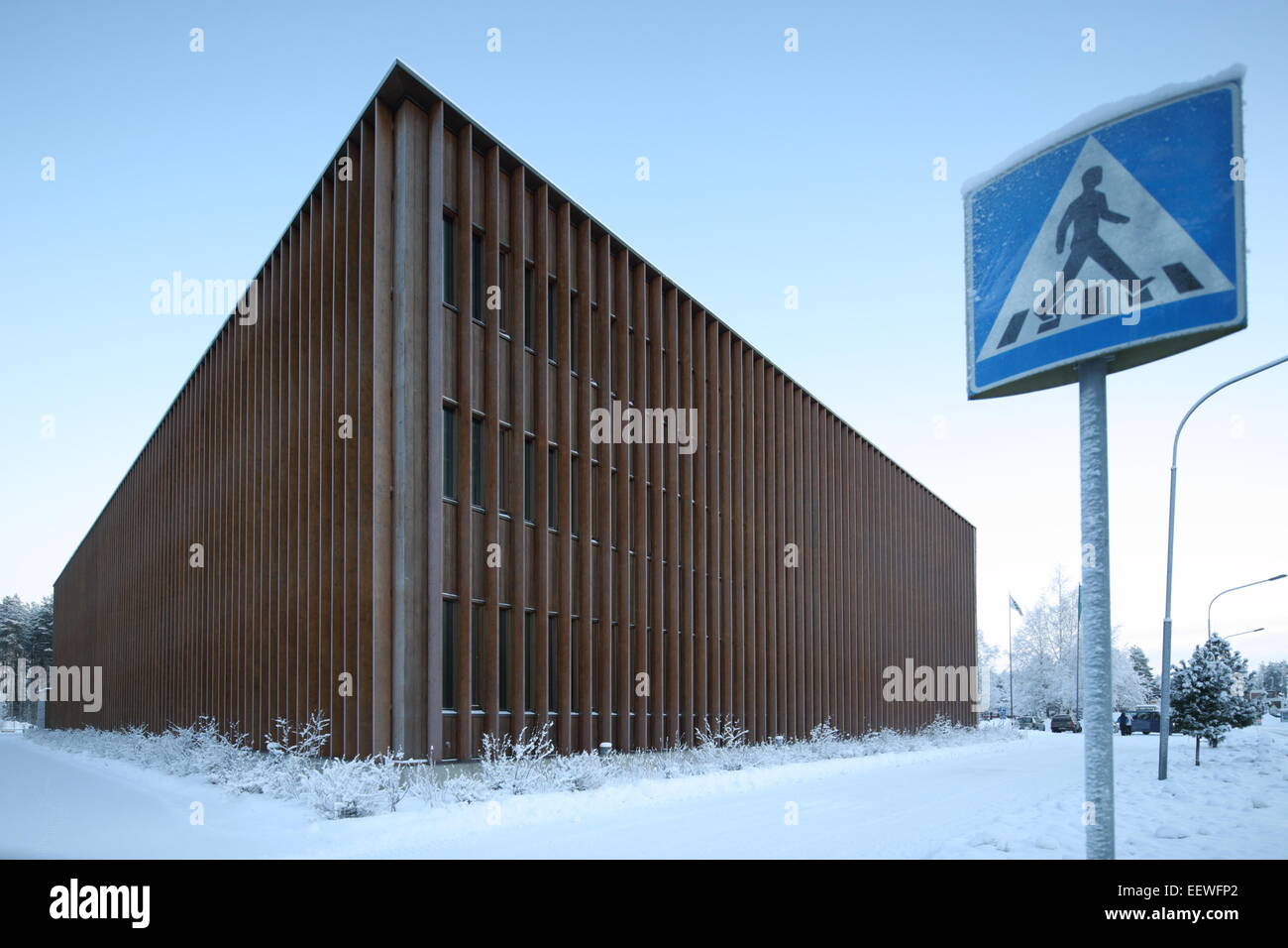 Finnish Forest Research Centre in Joensuu Stock Photo