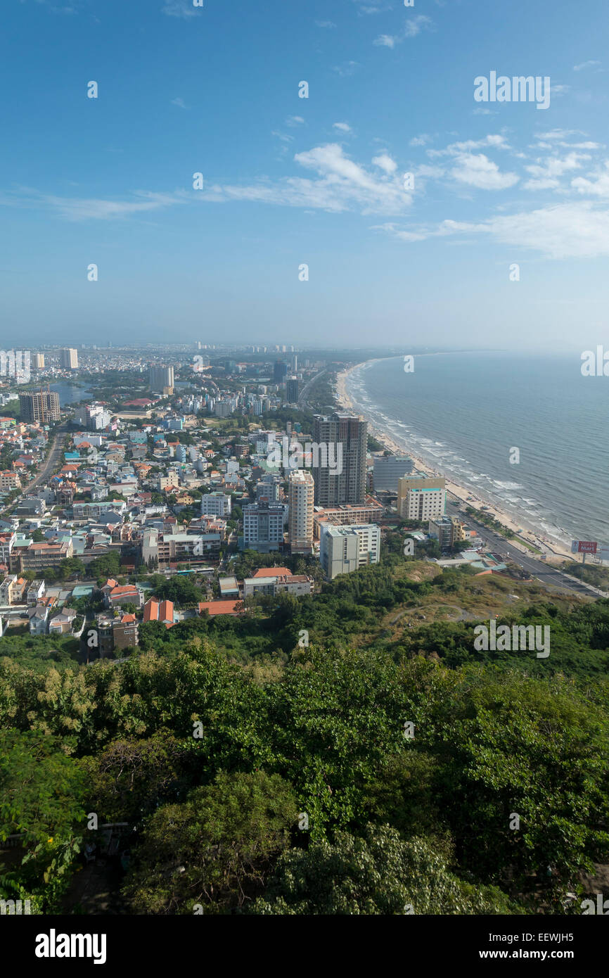 Overlooking the city, Vũng Tàu, Ba Ria-Vung Tau Province, Vietnam Stock Photo
