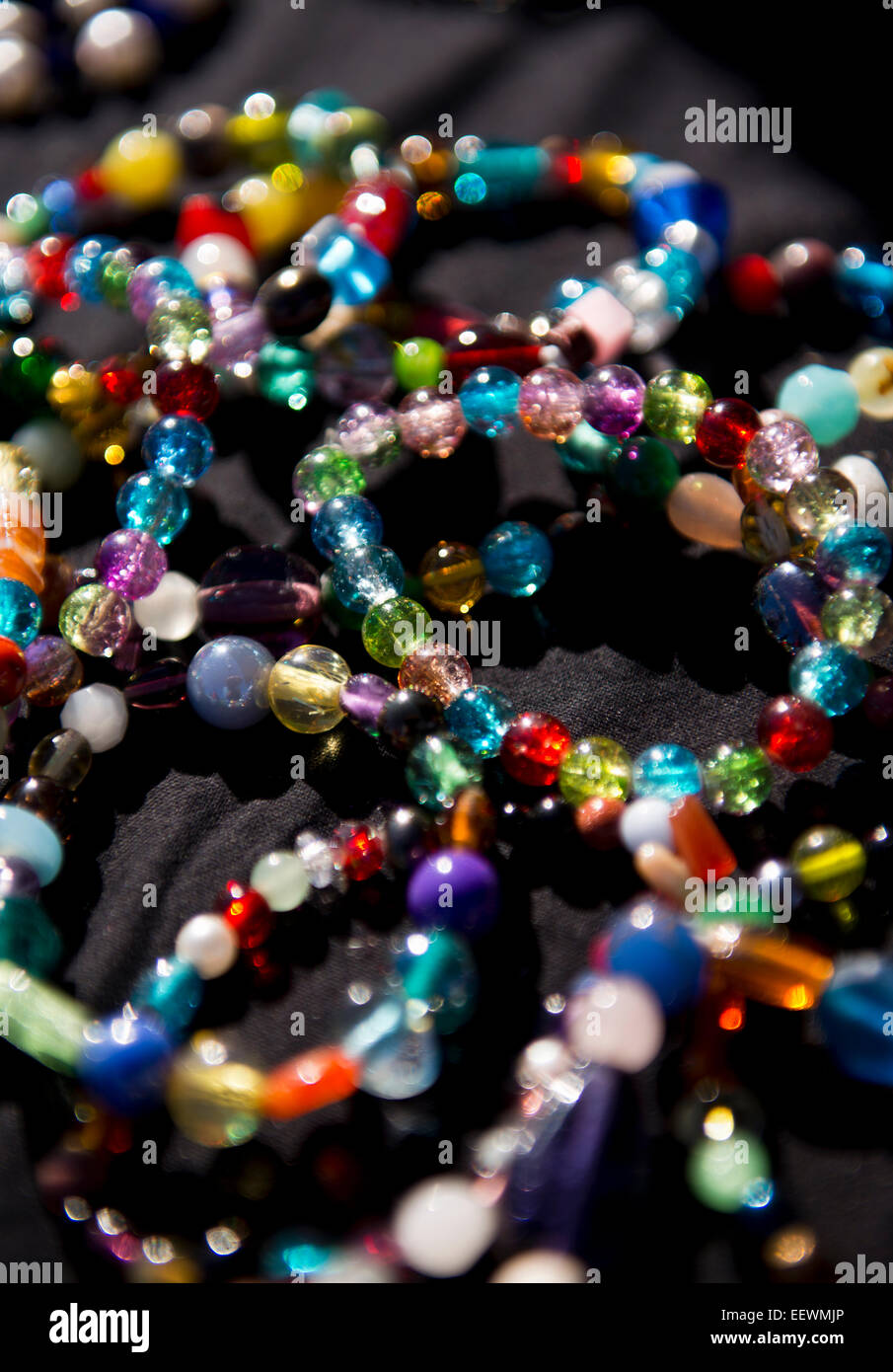 Beads colourful colours hi-res stock photography and images - Alamy