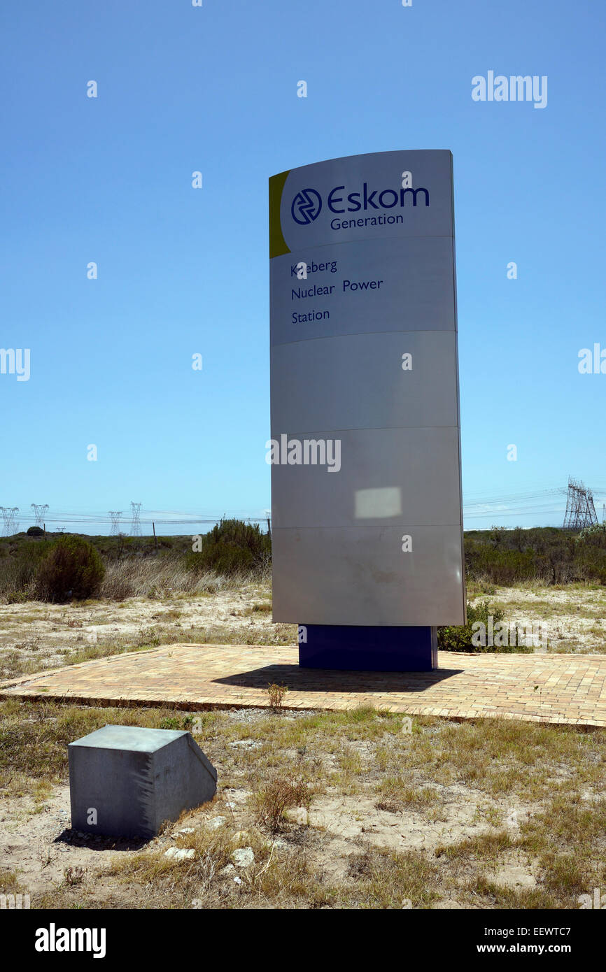 Koeberg Nuclear Power Station Near Cape Town In South Africa Stock koeberg-nuclear-power-station-near-cape-town-in-south-africa-stock