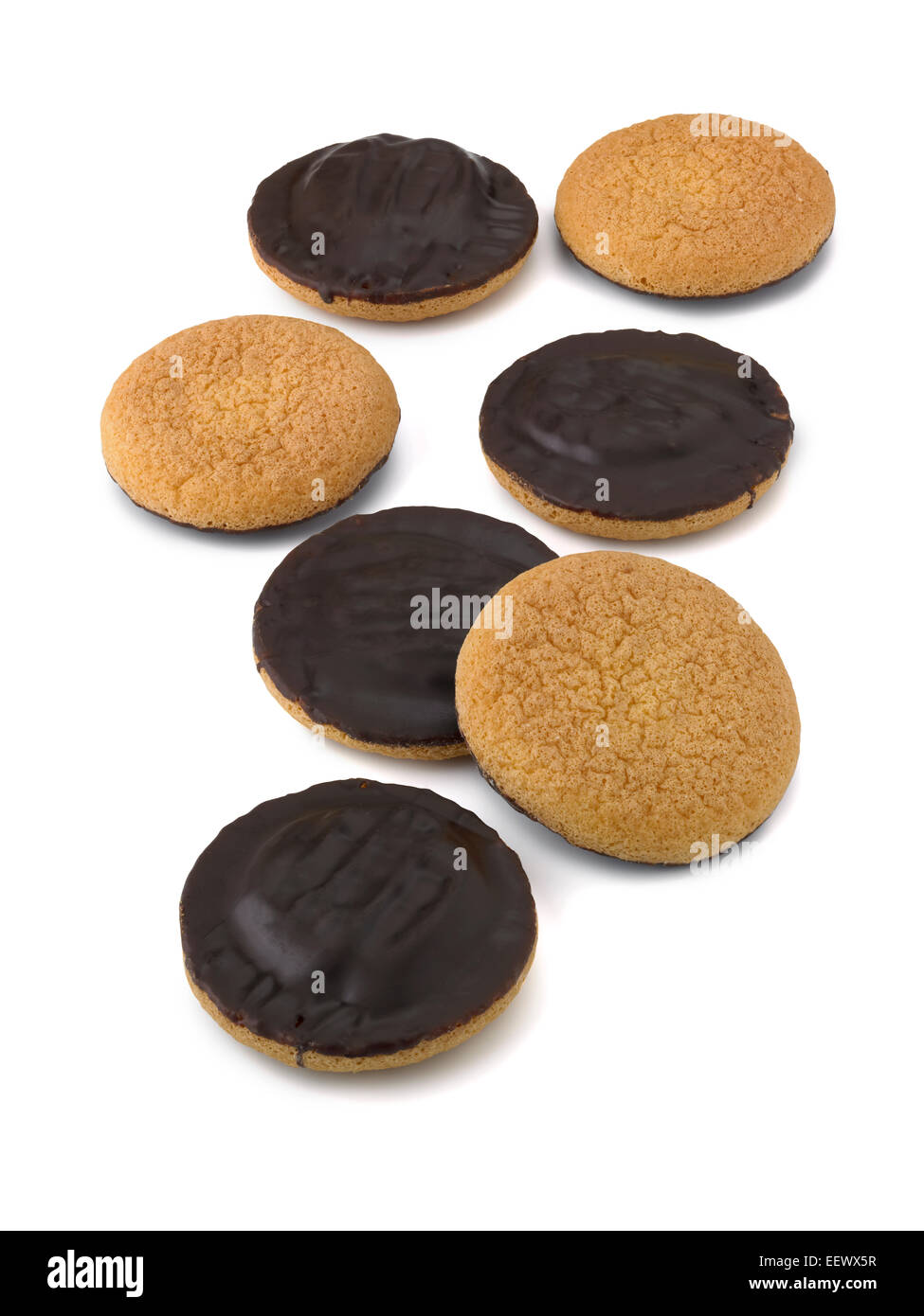 jaffa cakes Stock Photo