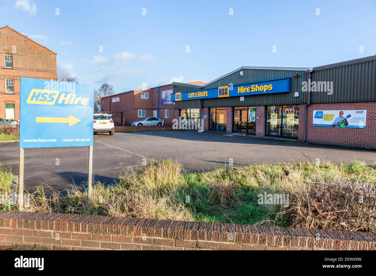 HSS Hire Shops, Nottingham, England, UK Stock Photo