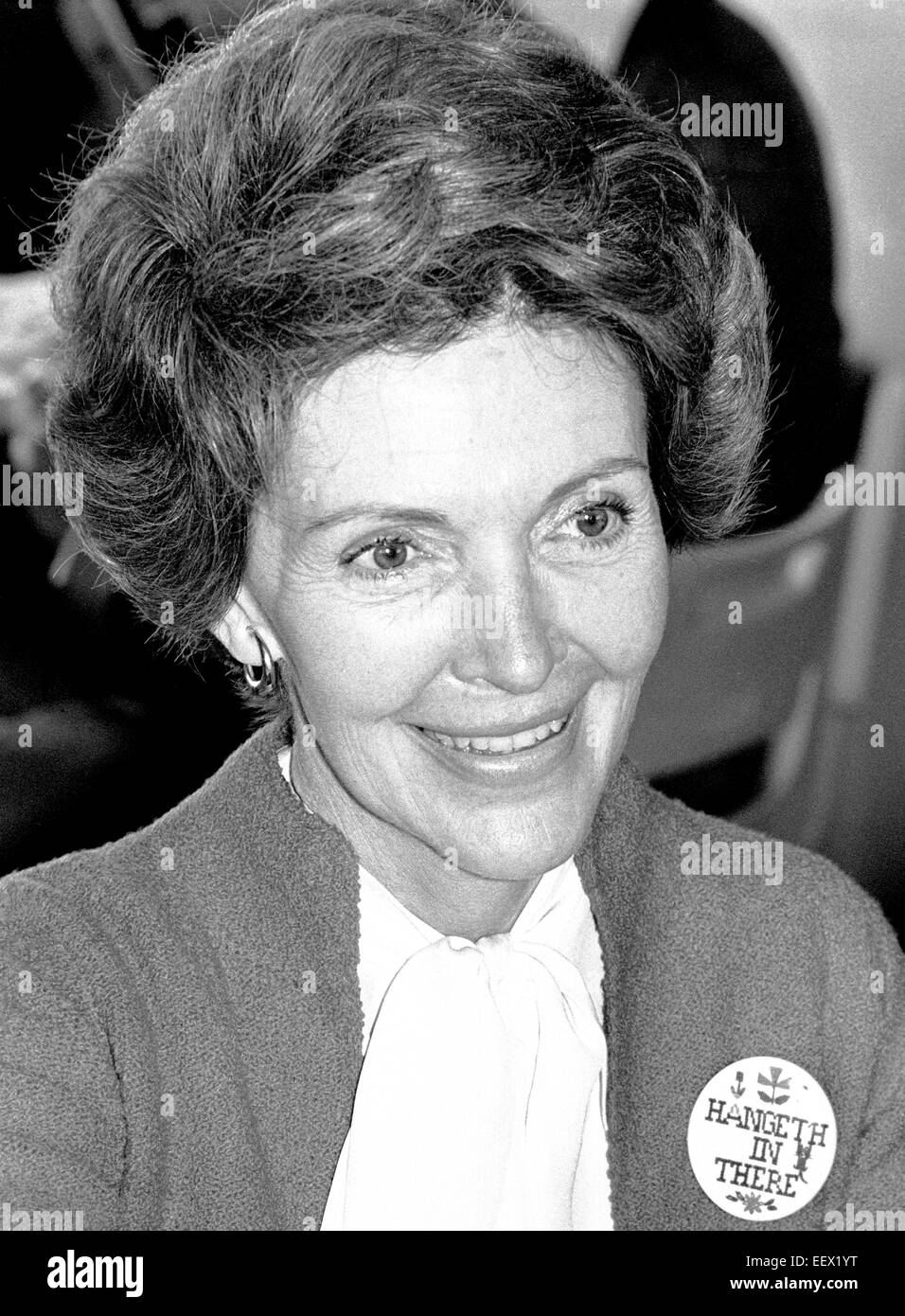 Nancy Reagan fundraising for Ronald, 5/10/76 Stock Photo