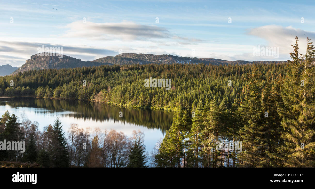 Loch Farr in the Scottish Highlands Stock Photo Alamy