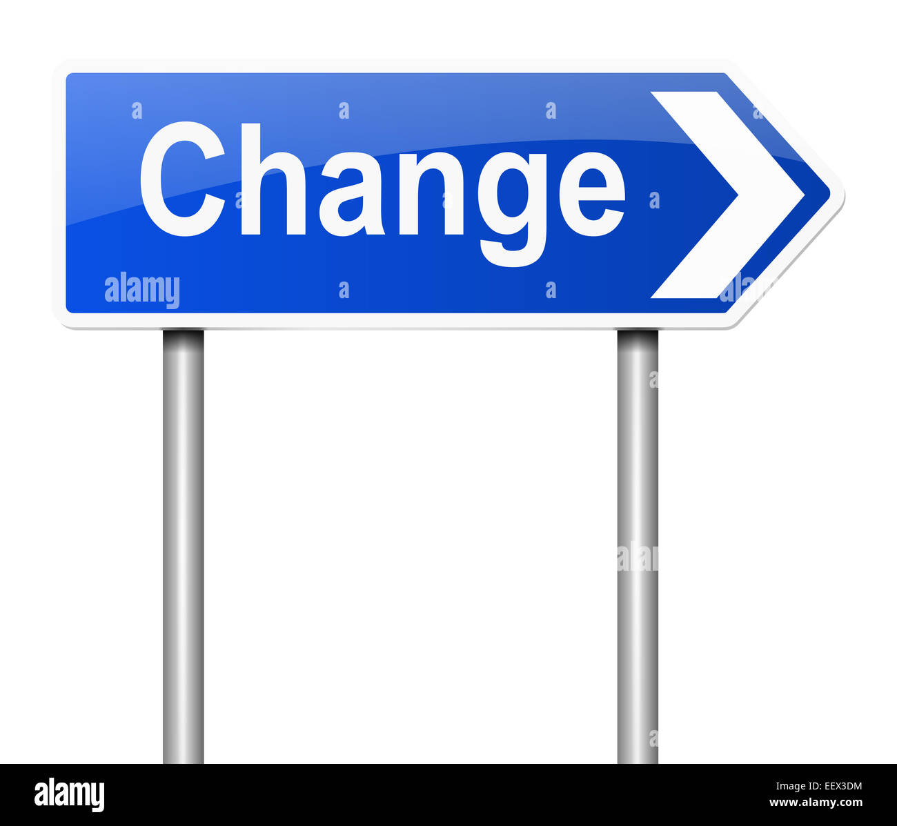 Change concept. Stock Photo