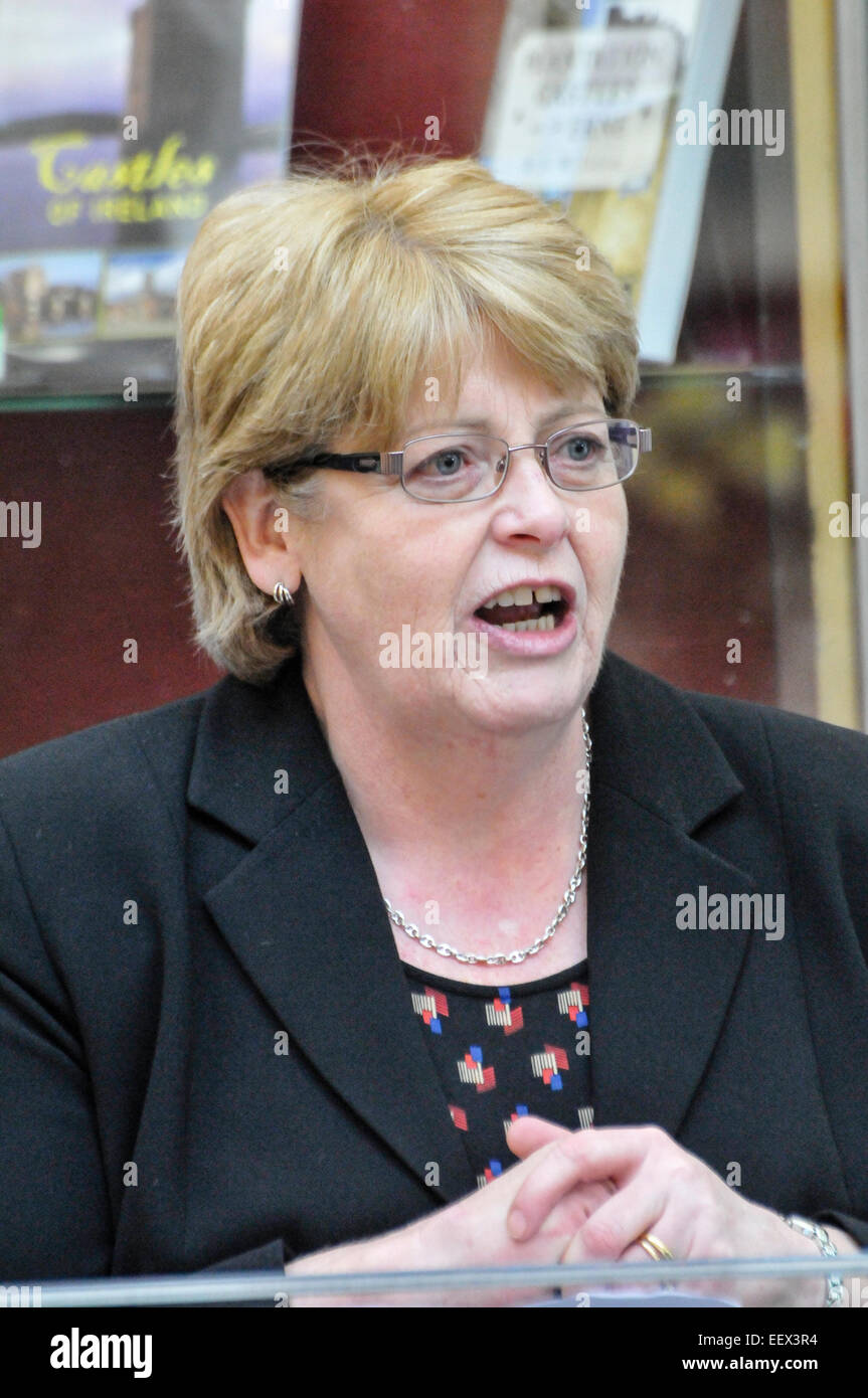 Belfast, Northern Ireland. 22 Jan 2015 - Chief Executive of Libraries NI, Irene Knox Credit:  Stephen Barnes/Alamy Live News Stock Photo