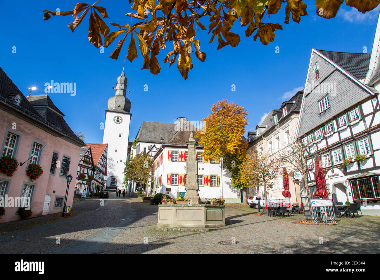 Old town of Arnsberg, a city in the Sauerland region, Germany, river Ruhr Stock Photo Alamy Old town of Arnsberg, a city in the Sauerland region, Germany, river Ruhr Stock Photo Alamy