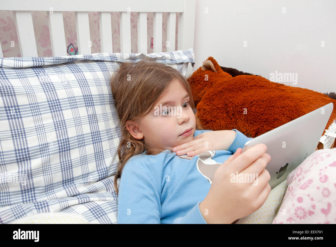 Child getting out of bed hi-res stock photography and images - Alamy