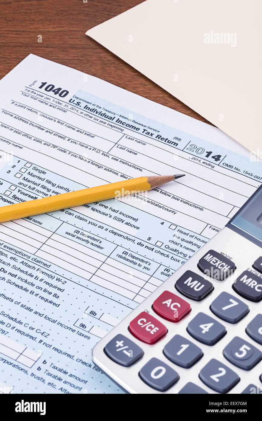 1040 tax form hires stock photography and images Alamy