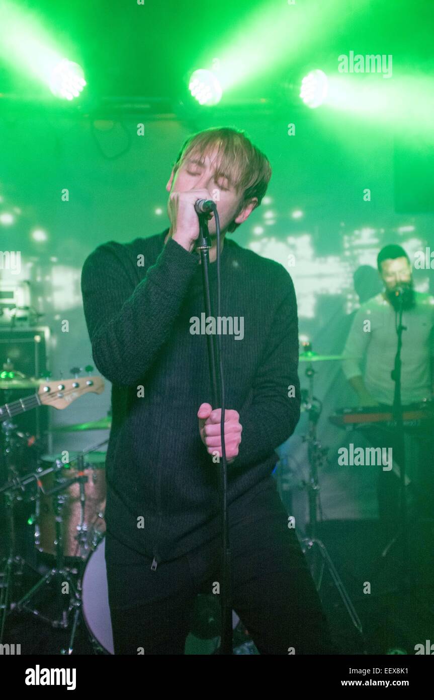 Reading Uk 22nd Jan 2015 No Devotion Performing At The Bowery District Reading The Band Is Formed From The Ex Members Of The Lost Prophets Credit Andrew Spiers Alamy Live News Stock Photo