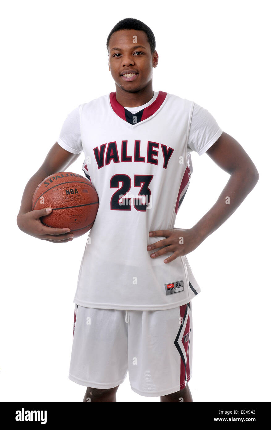 All Area Basketball, Chris Jean-Pierre, Valley Regional.  CT USA Stock Photo