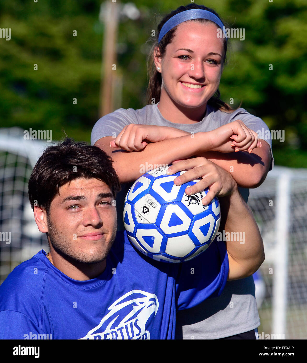 Brother and sister athletes hi-res stock photography and images - Alamy