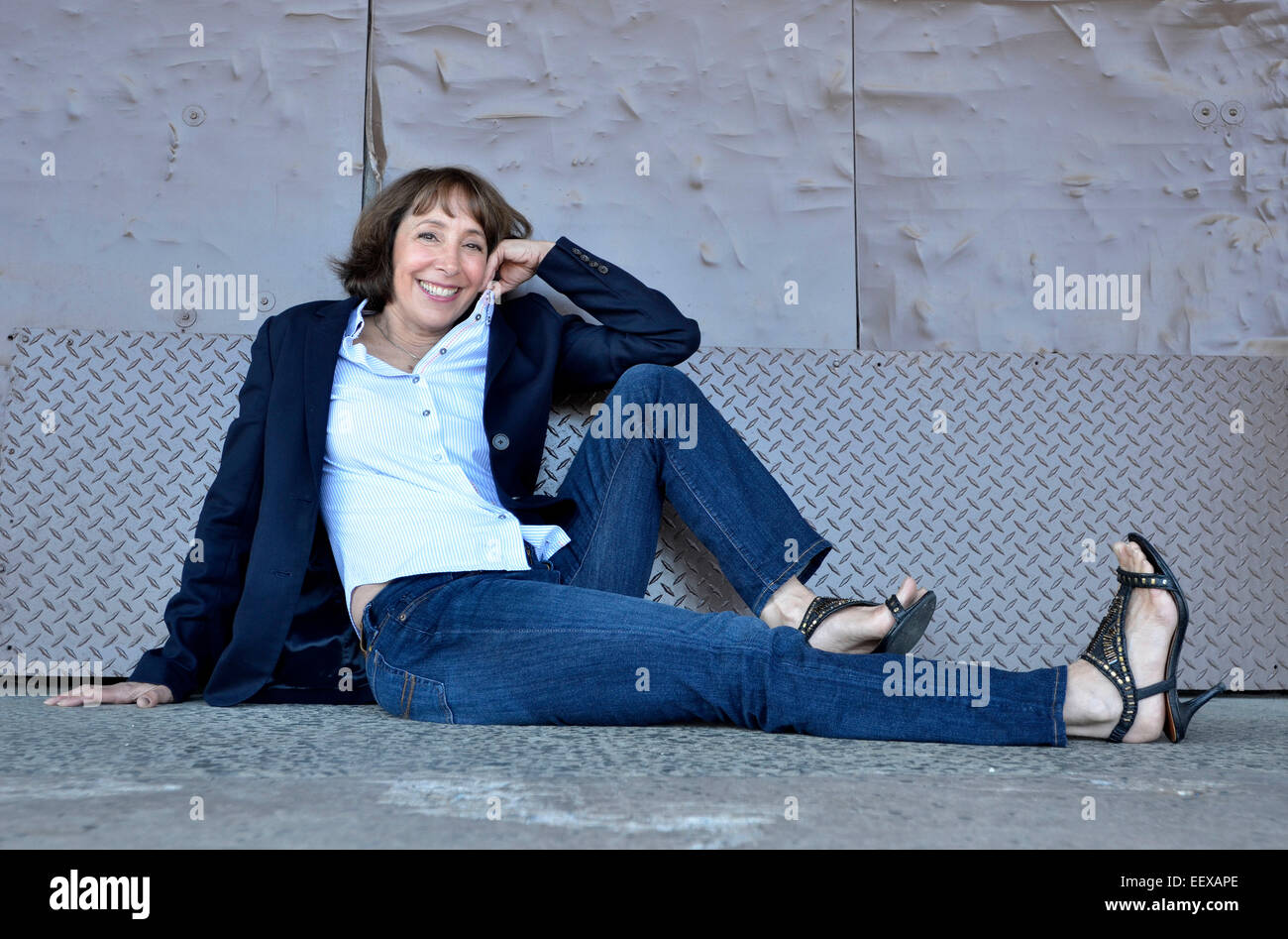 Didi Conn is starring as 'Gertrude,' in Steve Martin's adaptation of 'The Underpants' at the Long Wharf Theater. Stock Photo