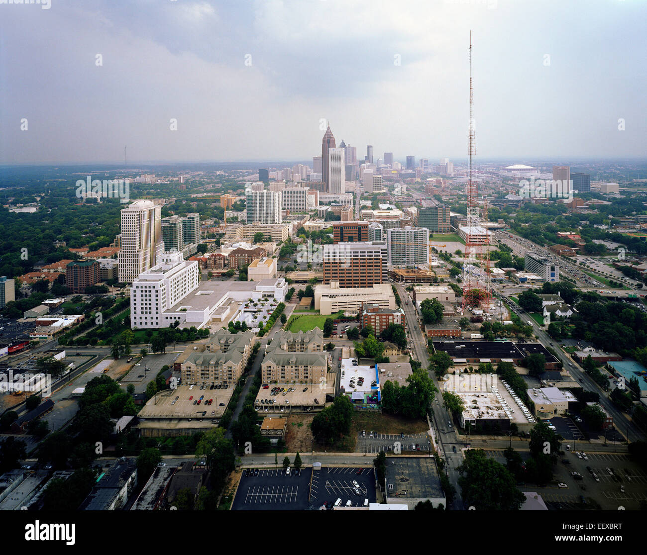 Landscape of Atlanta, Georgia, USA Stock Photo - Alamy