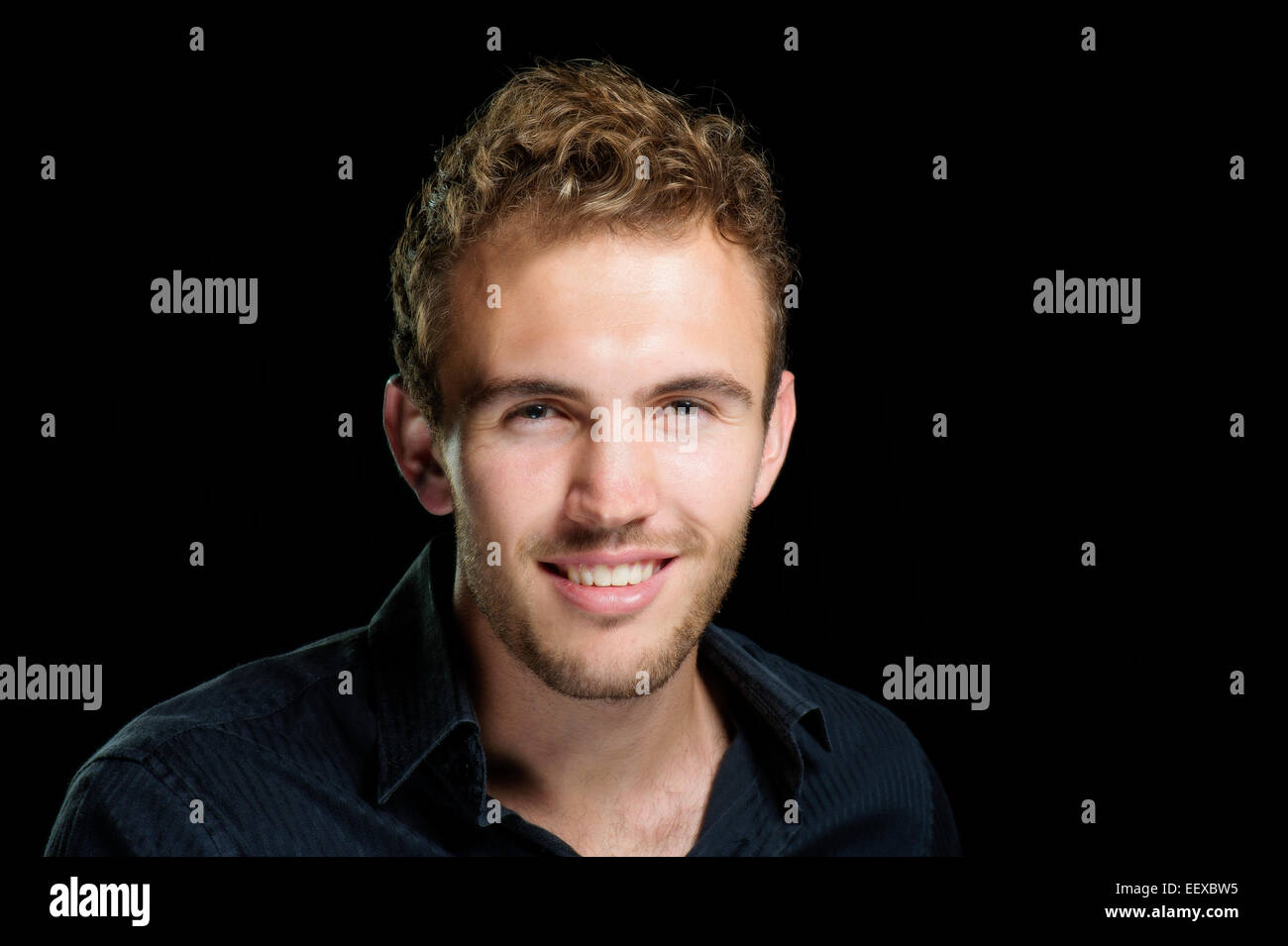 Portrait of a male actor Stock Photo - Alamy