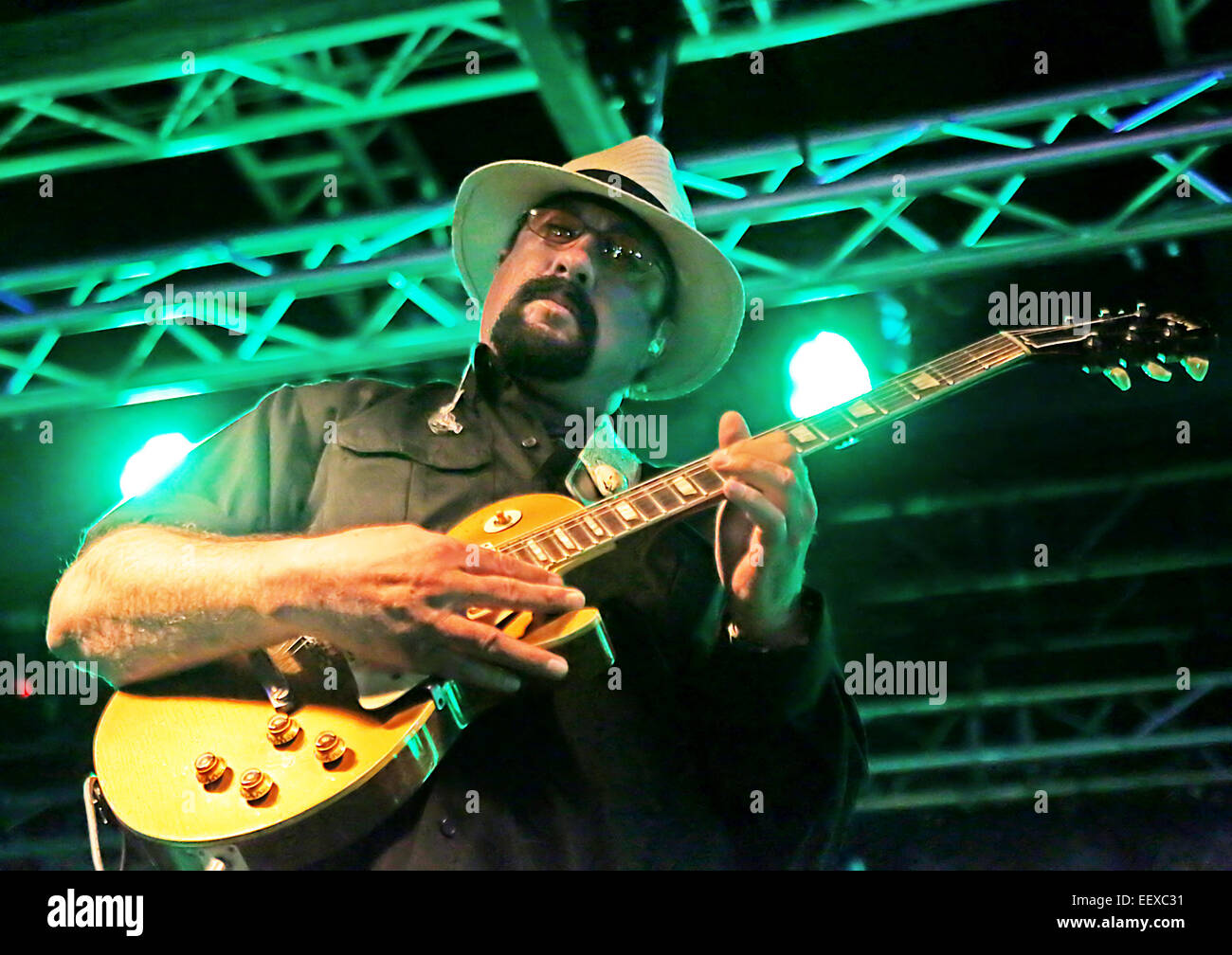 Steven Seagal Performing at Liverpool O2 Academy Featuring: Steven ...