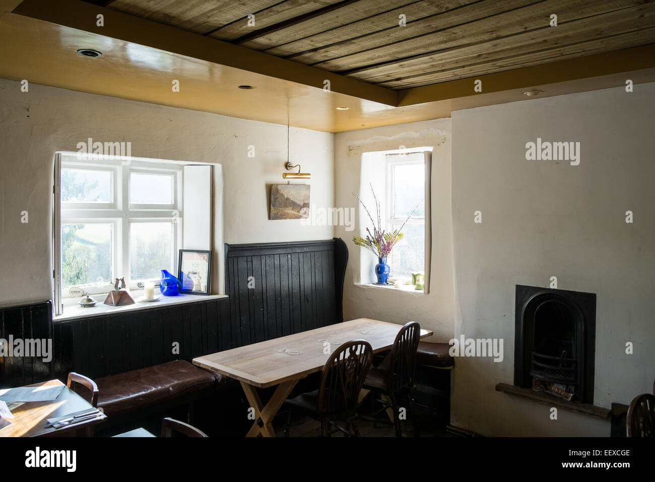 Laurie Lee's favourite pub, The Woolpack in Slad, Gloucestershire Stock Photo