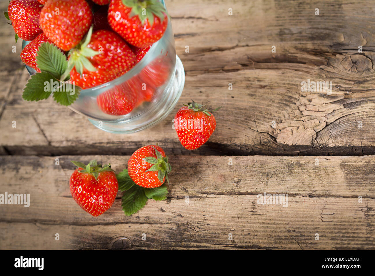 Fresh juicy sweet strawberries fruit Stock Photo - Alamy