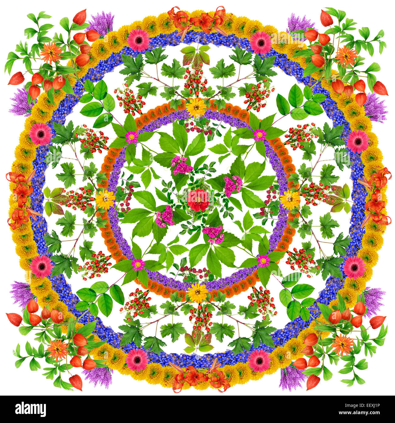 Mandala spiritual ritual symbol in hi-res stock photography and 