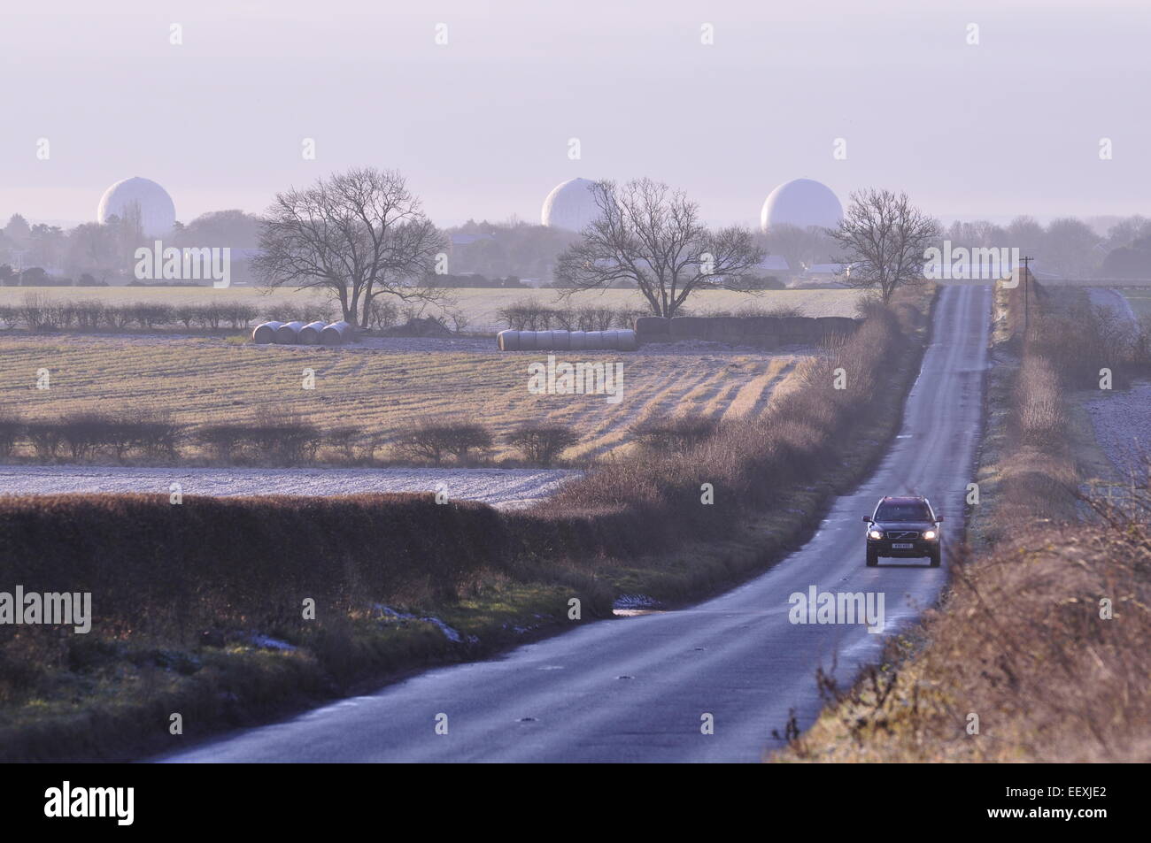Going to Feltwell, Norfolk Stock Photo Alamy