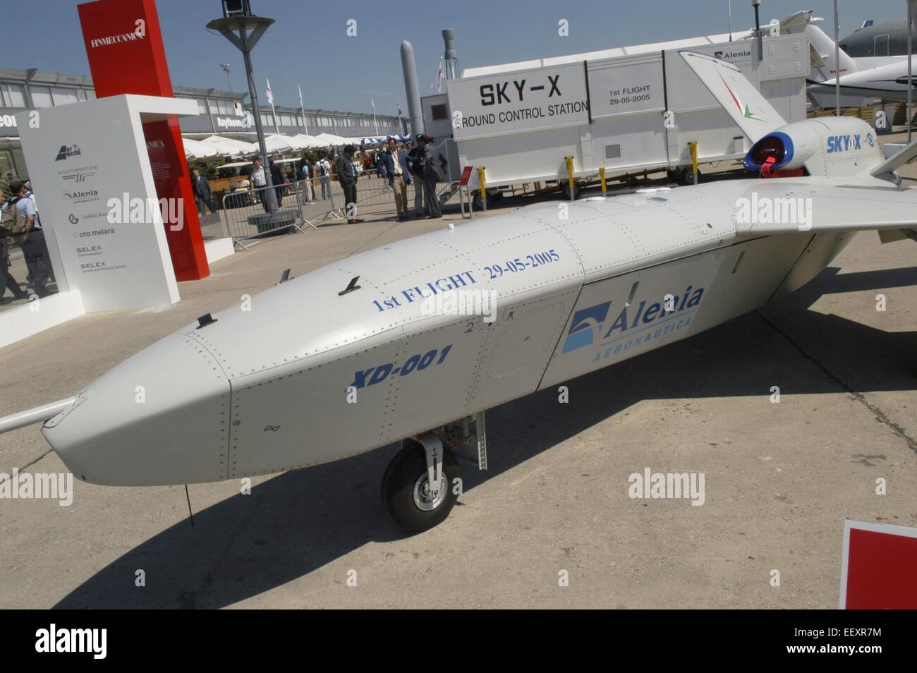 Unmanned Aerial Vehicle UAV Alenia Sky X Italy Stock Photo Alamy