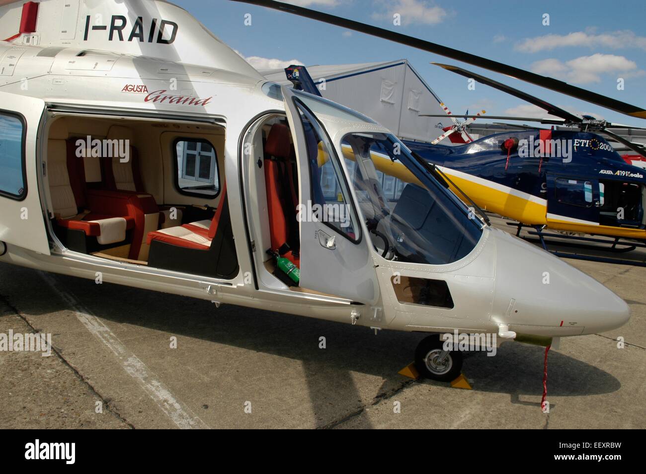 helicopter Agusta 109 S 'Grand' Stock Photo