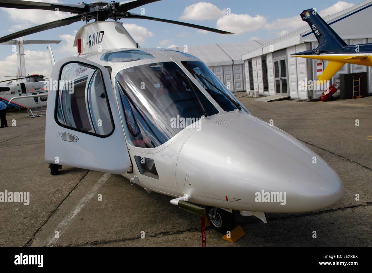 helicopter Agusta 109 S 'Grand' Stock Photo