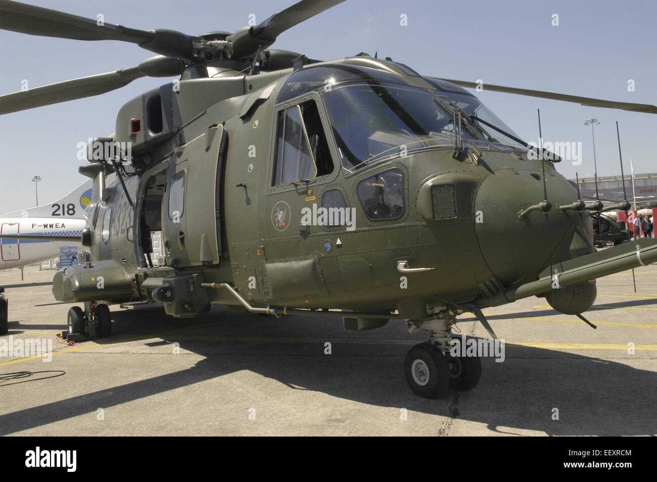 helicopter Agusta Westland EH 101 Stock Photo Alamy