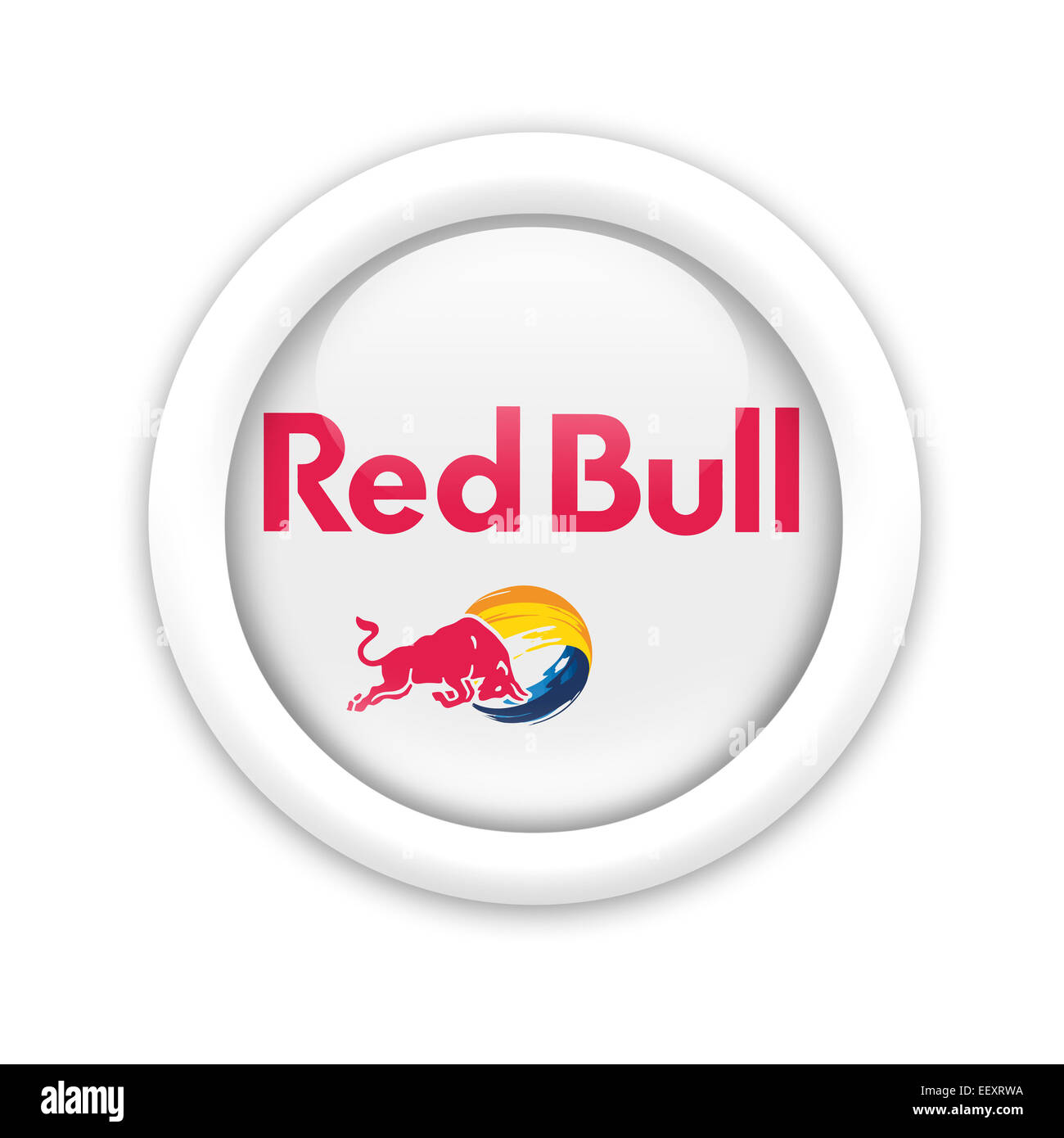 Red Bull Redbull Logo Icon Symbol Emblem Flag Stock Photo Alamy