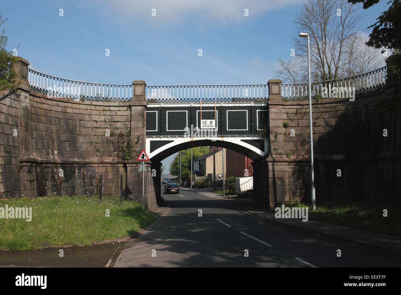 Congleton Aqueduct, designed by Thomas Telford, which carries the