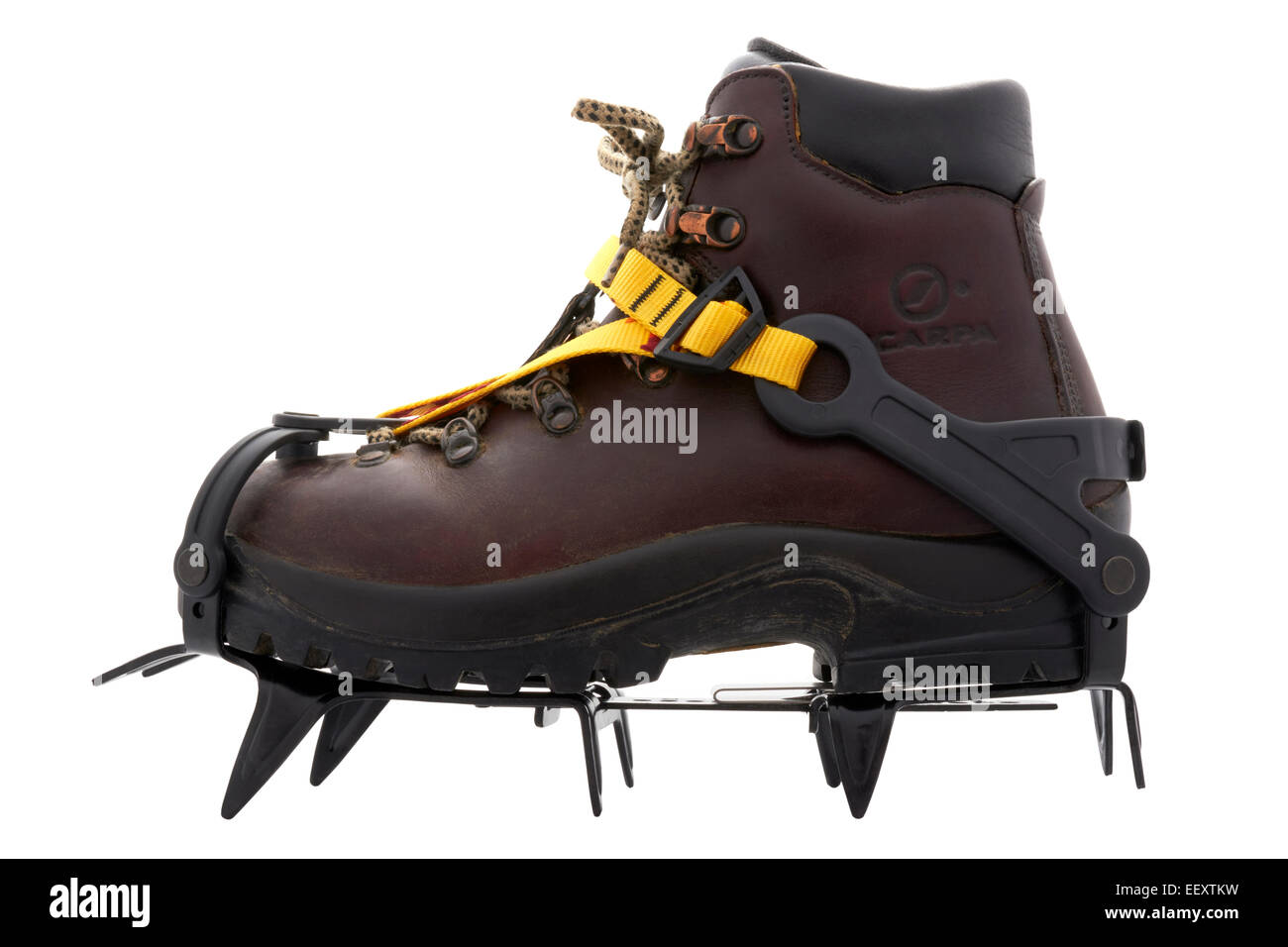 Crampon boot hi-res stock photography and images - Alamy