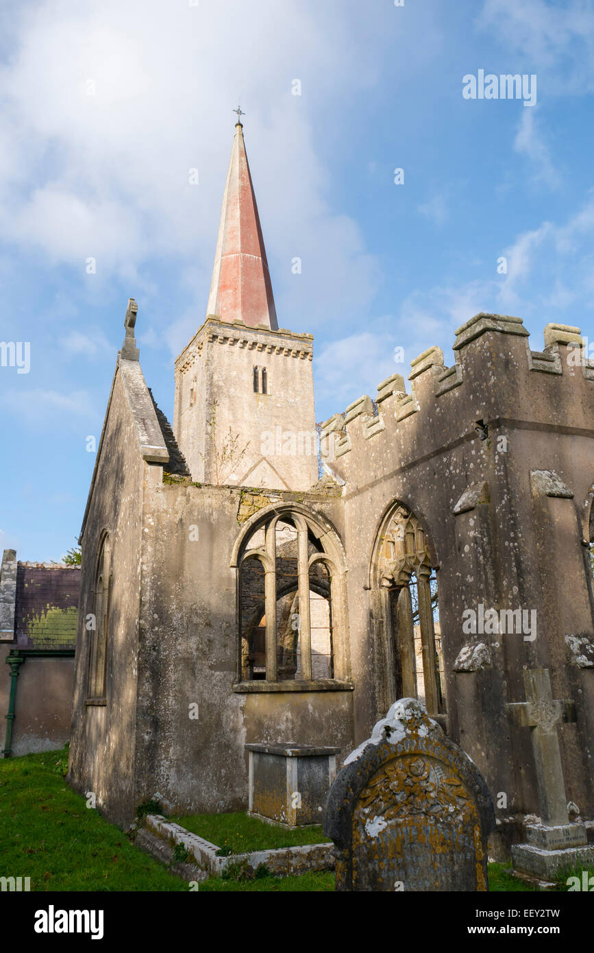 Holy Trinity Church Buckfastleigh Devon England Stock Photo Alamy