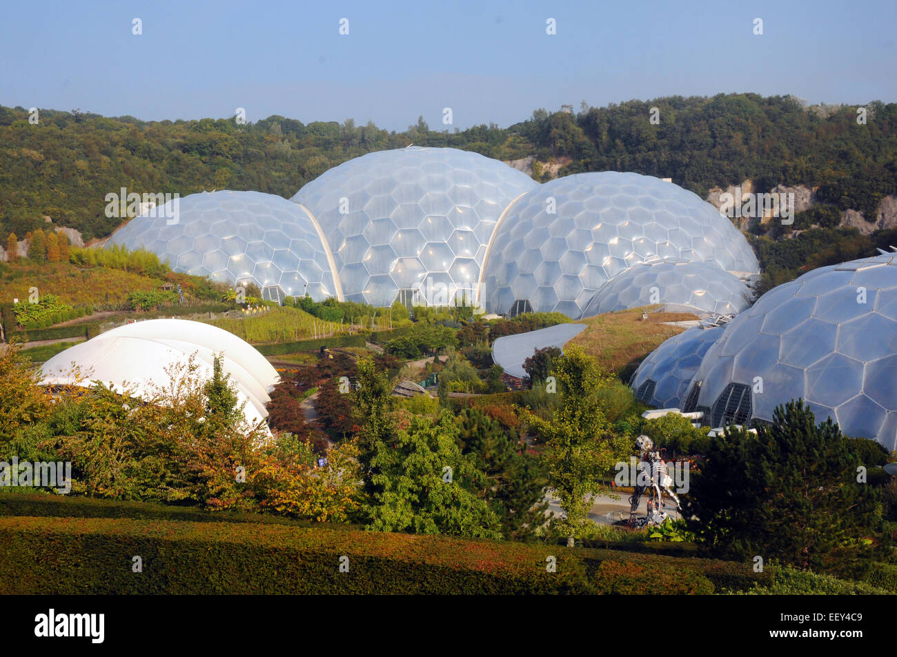 September 2014  The Eden Project near St. Austell, Cornwall. Pic Mike Walker,  Mike Walker Pictures Stock Photo