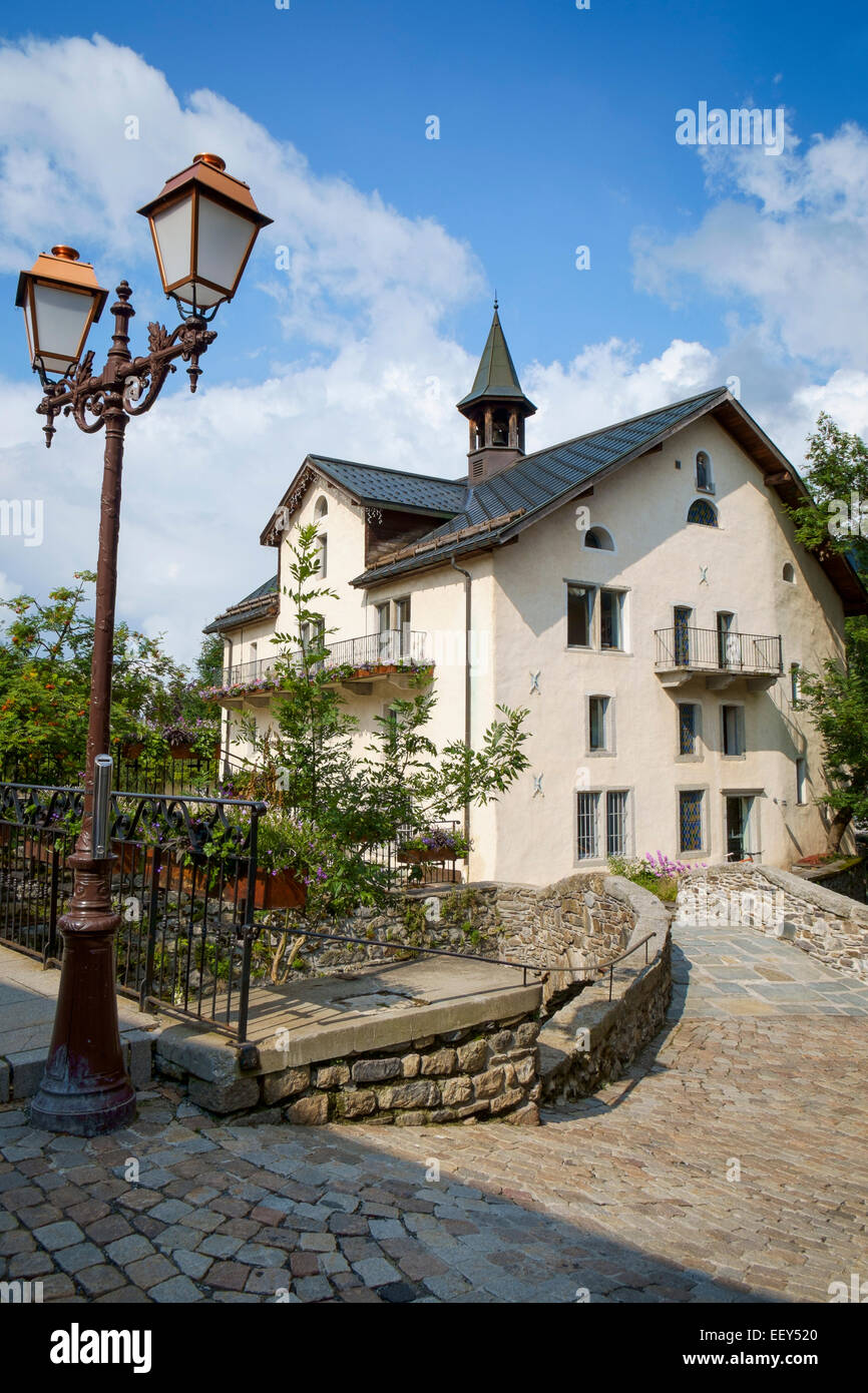 Tourist Information Office in Megeve, Haute-Savoie, France, Europe Stock Photo