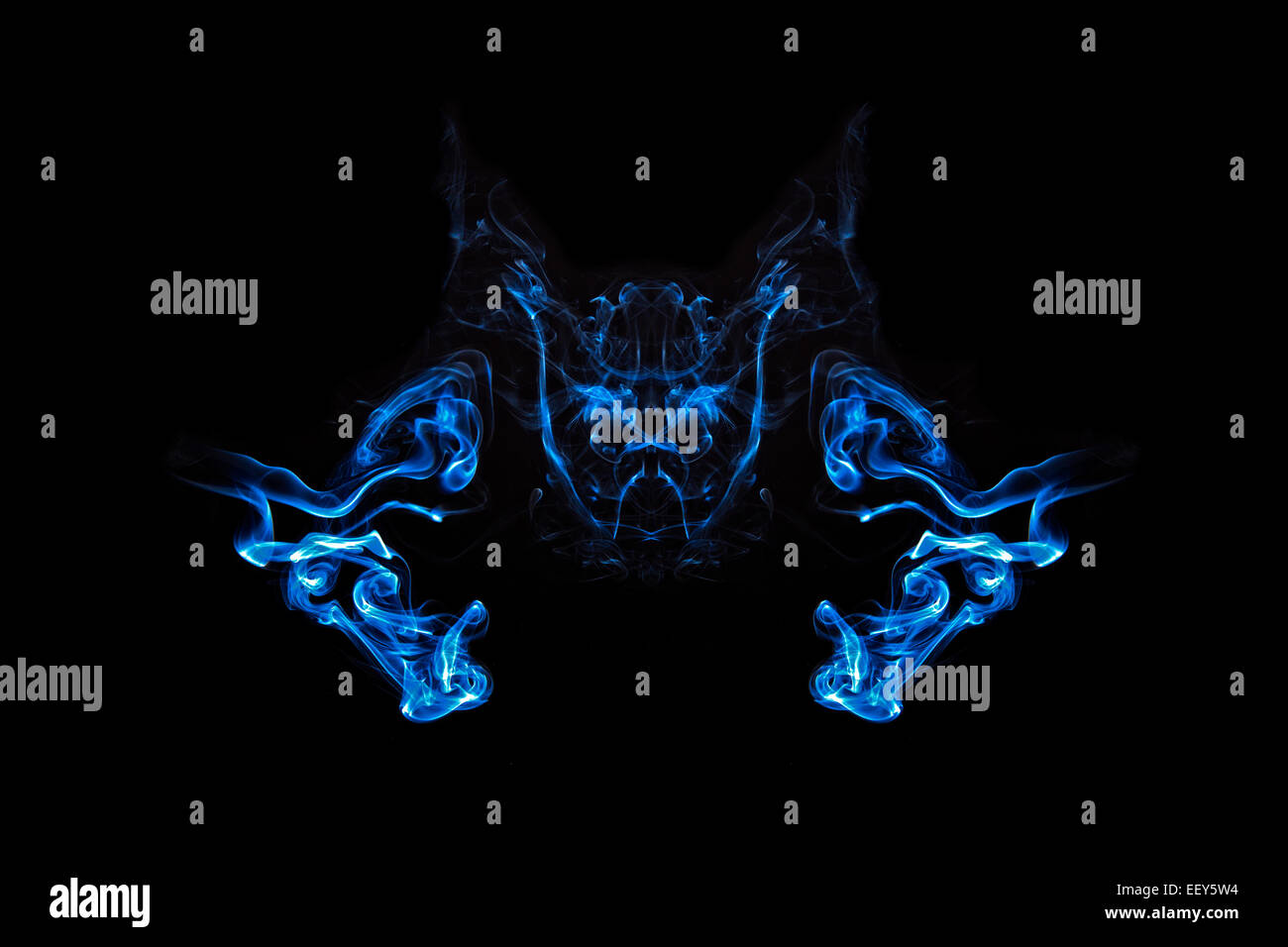 Pictorial images of smoke Stock Photo