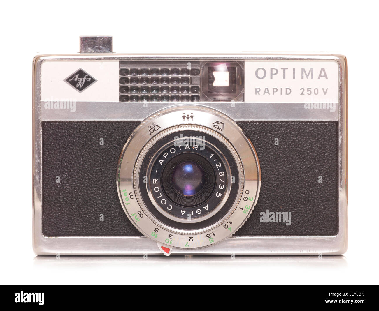 Agfa Optima rapid 250v slr film camera cutout Stock Photo - Alamy