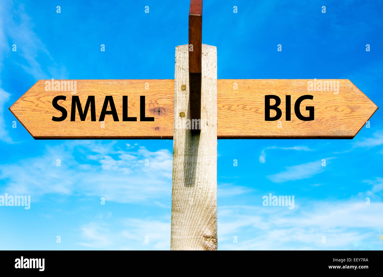 Objects big and small hi-res stock photography and images - Alamy