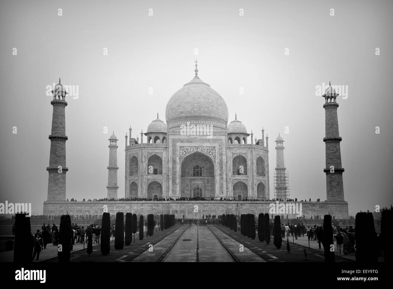 India, Uttar Pradesh, Agra, Taj Mahal Complex, Taj Mahal Stock Photo ...