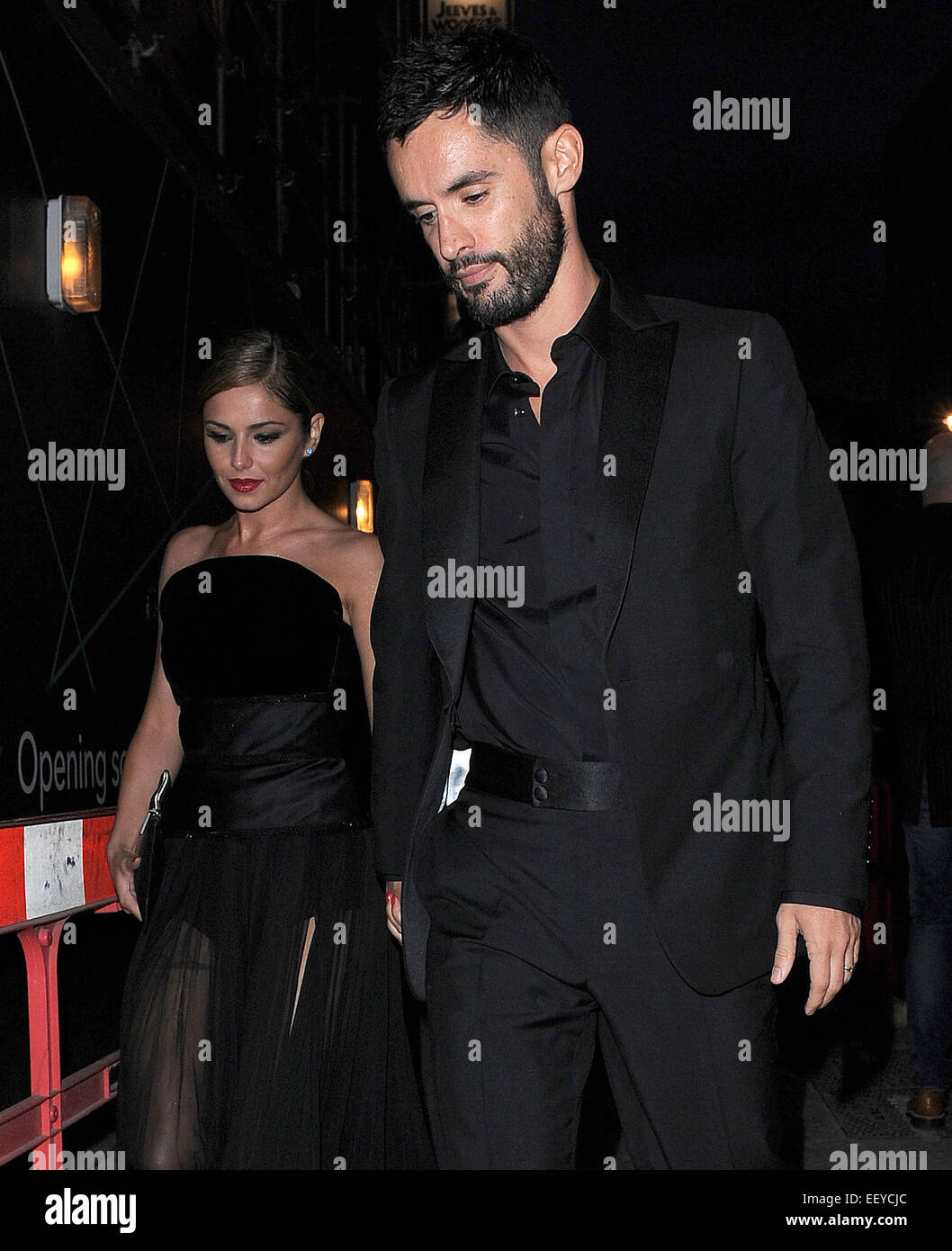 Cheryl Cole and her new husband, Jean-Bernard Fernandez-Versini, celebrate  an engagement party with friends at Library Featuring: Cheryl Cole,Jean-Bernard  Fernandez-Versini,Cheryl Fernandez Versini Where: London, United Kingdom  When: 21 Jul 2014 Stock ...