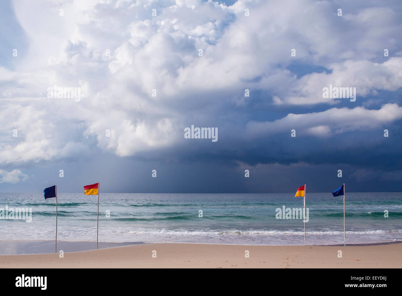 swimming flags Stock Photo Alamy