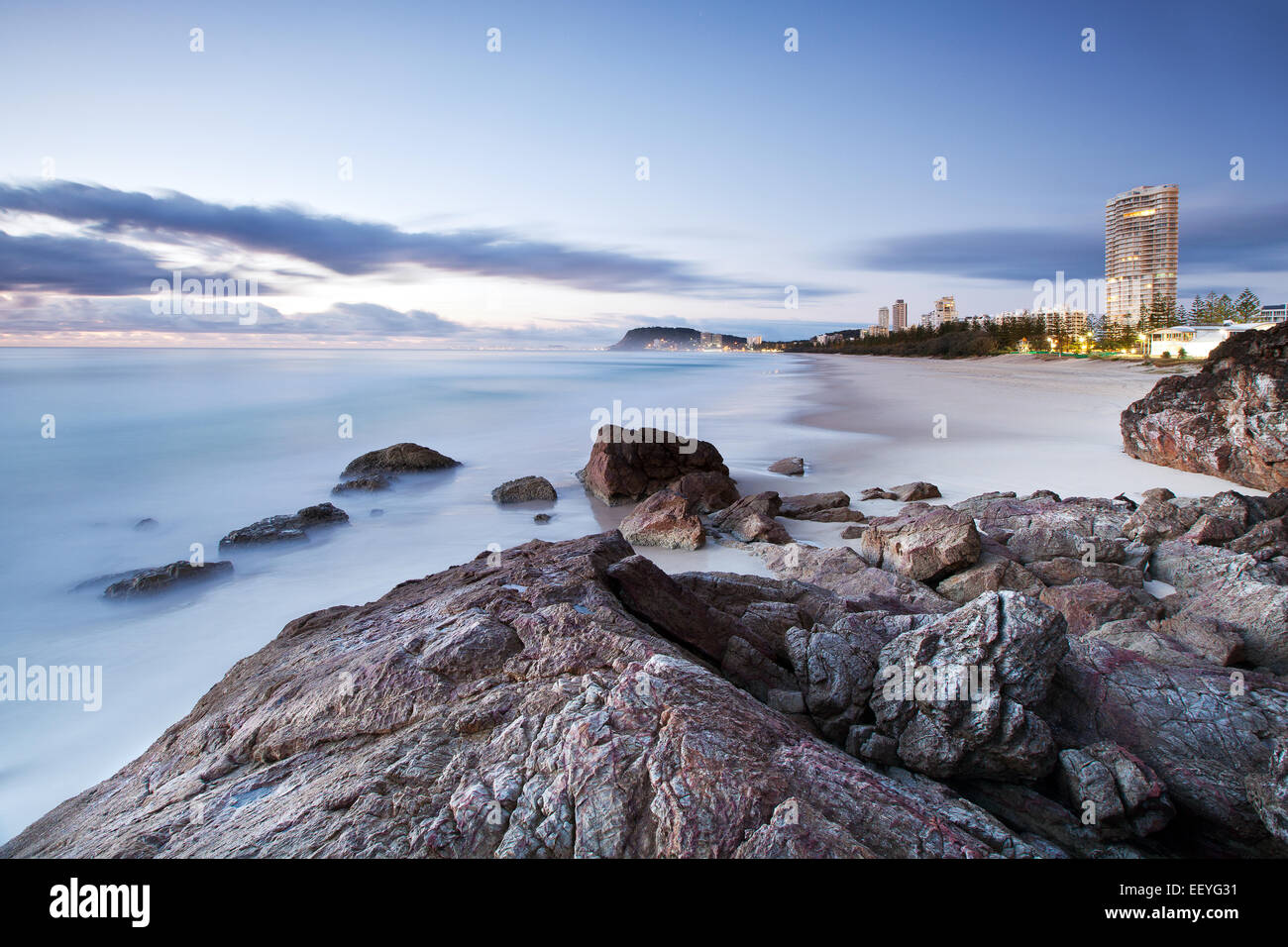 Australian coastal scene Stock Photo