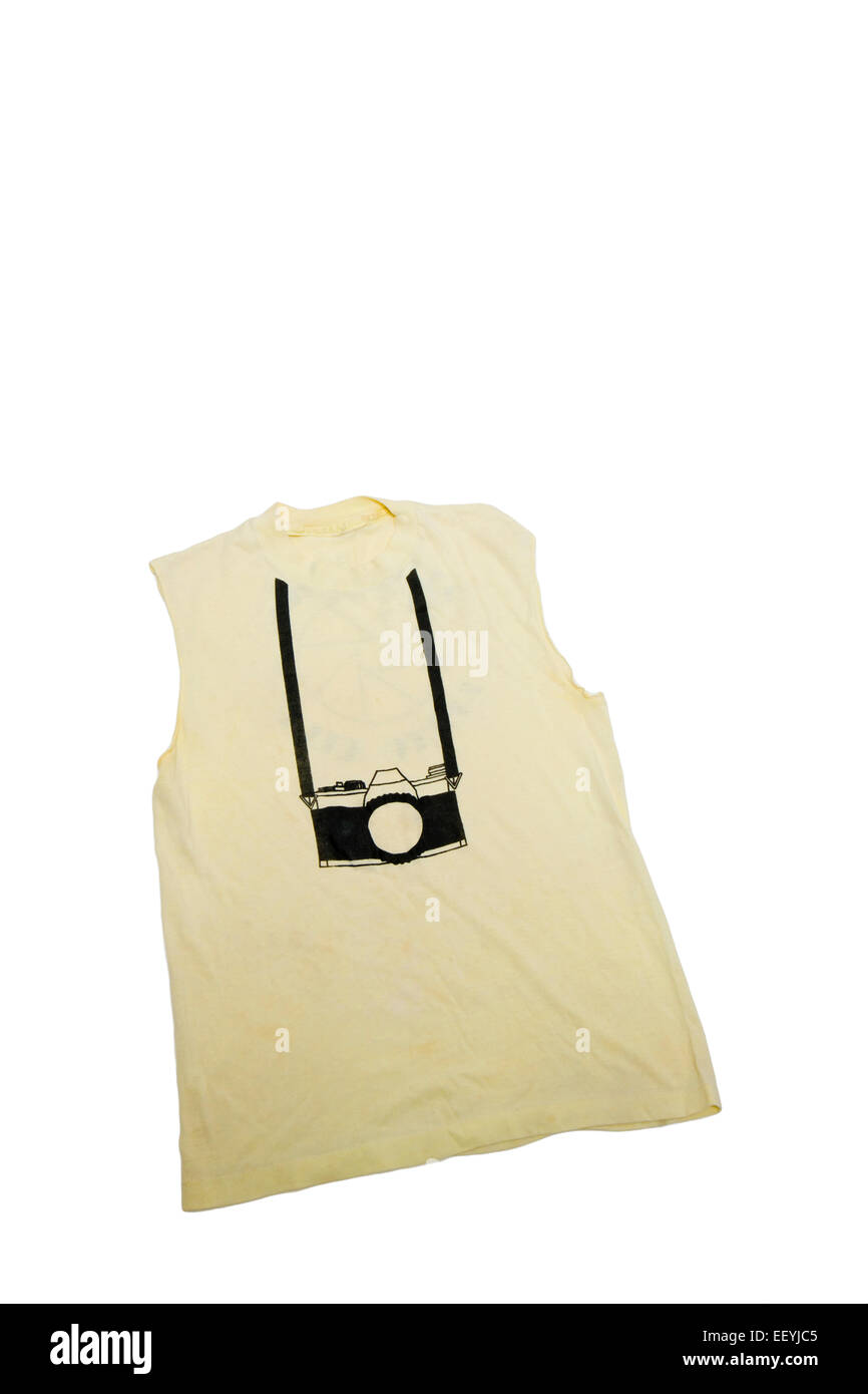 cheesy photography T shirt Stock Photo