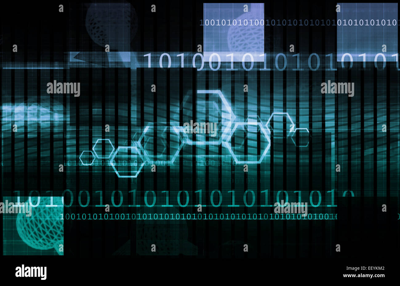 Tech Science Formula Medical Science and Chemistry Formula as Technology Stock Photo - Alamy