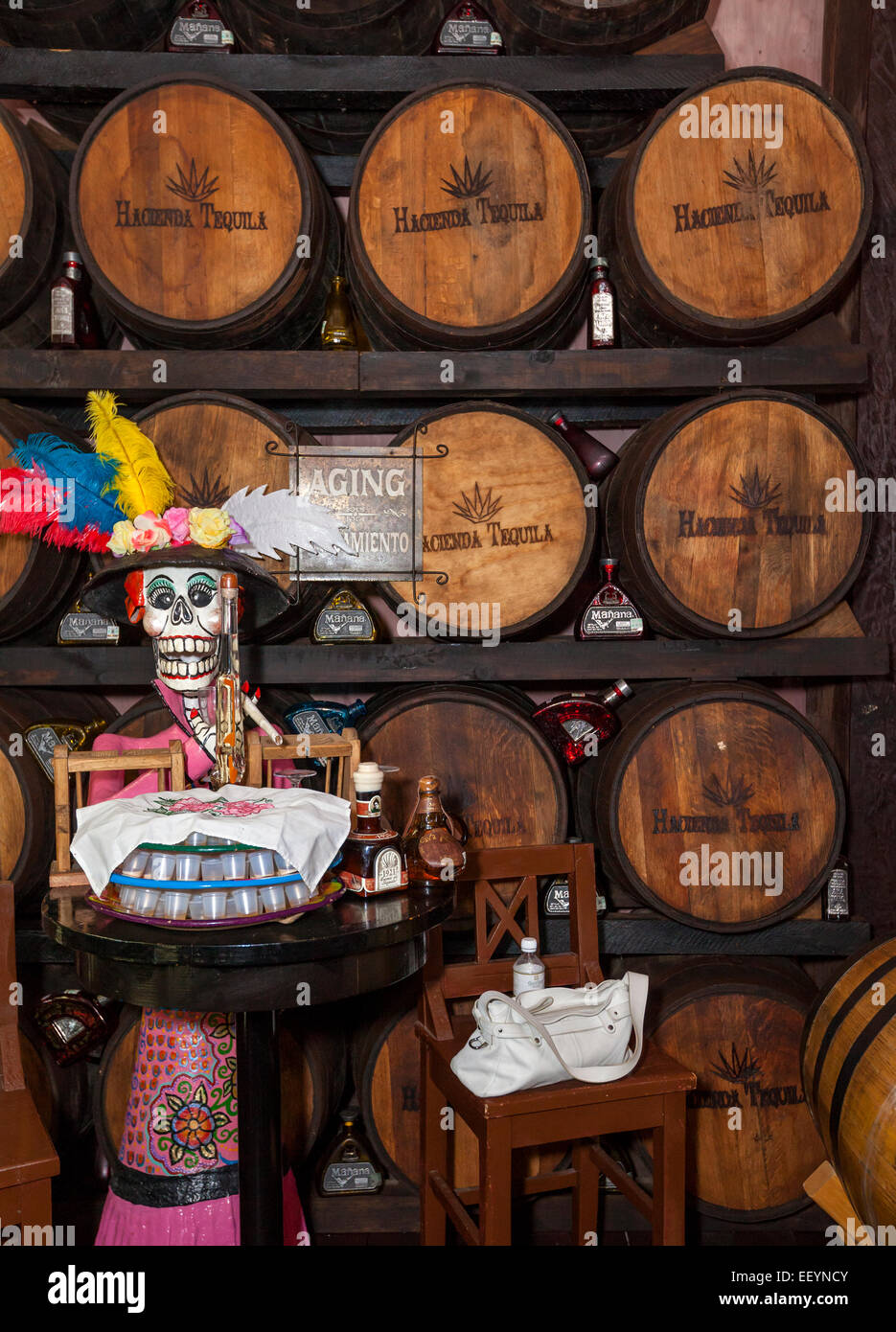 Tequila barrel playa del carmen hires stock photography and images Alamy