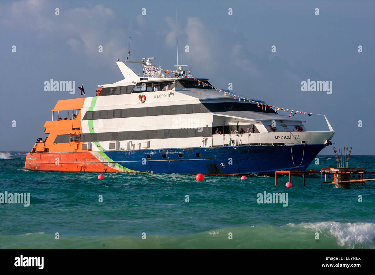 Cozumel ferry hi-res stock photography and images - Alamy