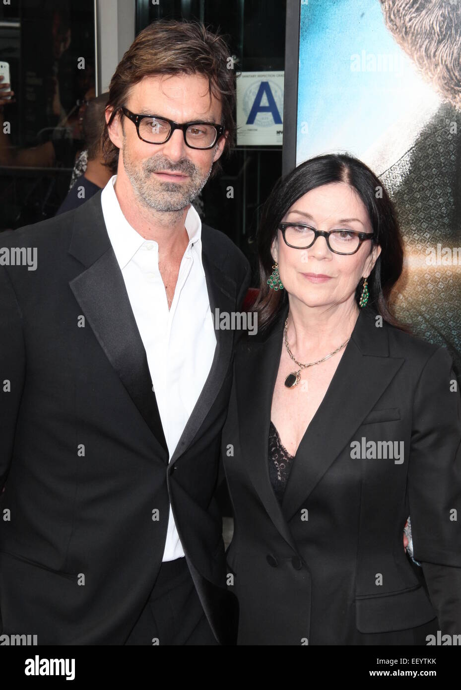 Universal Pictures and Imagine Entertainment present the world premiere of 'Get On Up' at The Apollo Theater - Arrivals  Featuring: John Norris,Victoria Pearman Where: New York, United States When: 21 Jul 2014 Stock Photo